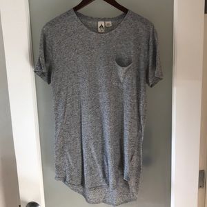 Urban Outfitters Grey Pocket Tee